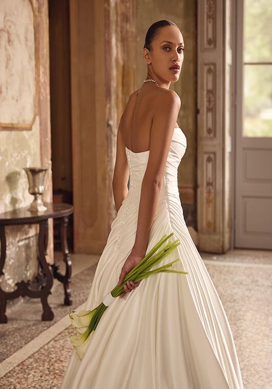Justin Alexander Kiera A-Line Wedding Dress - 3