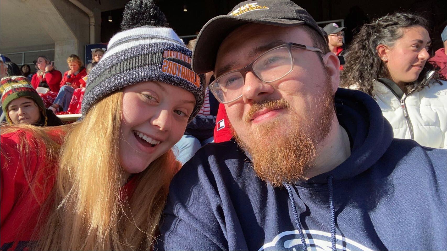 Julia and Rich go to the Liberty V Army Football game