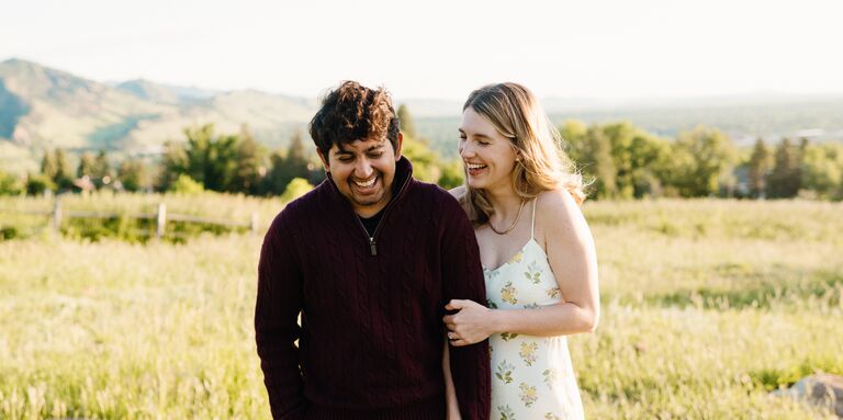 Emily & Kunal Home Page Banner