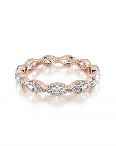 James Allen 150411 Rose Gold Rose Gold Wedding Ring