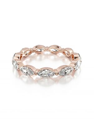 James Allen 150411 Rose Gold Rose Gold Wedding Ring