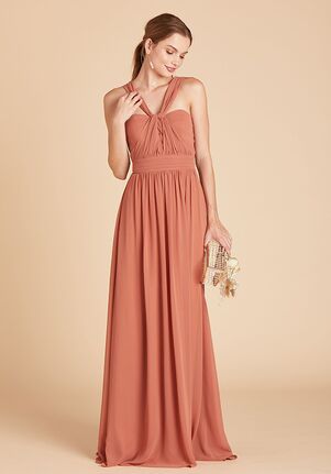 Birdy Grey Grace Convertible Dress in Terracotta Strapless Bridesmaid Dress