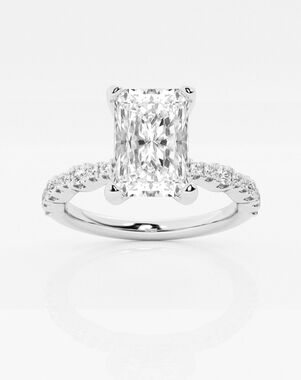 Grown Brilliance Radiant Cut Engagement Ring