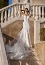 Val Stefani Rue Mermaid and Trumpet Wedding Dress - thumbnail - 1