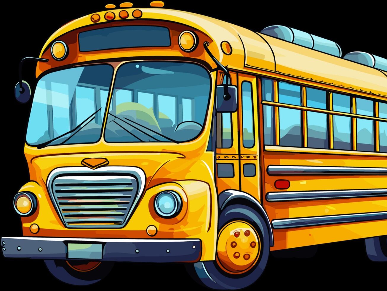 Picture of First Charter School Bus