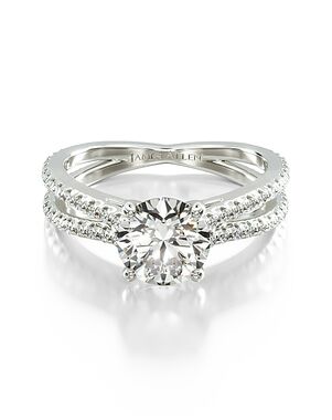 James Allen Round Cut Engagement Ring