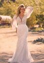 Lillian West 66323 Mermaid and Trumpet Wedding Dress - thumbnail - 1