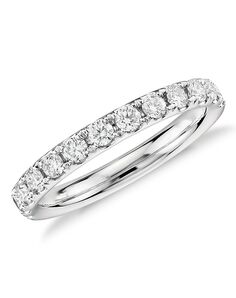 Blue Nile 601150P02 Platinum Wedding Ring