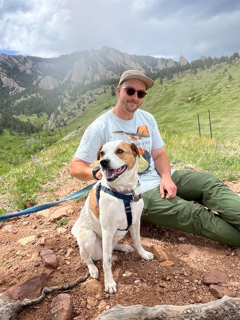 Countless hikes with Penny since adopting her in 2018