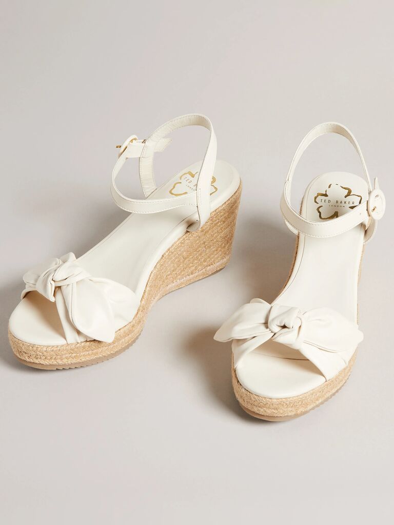 26 Wedding Wedges That Are Simply Stunning for 2022