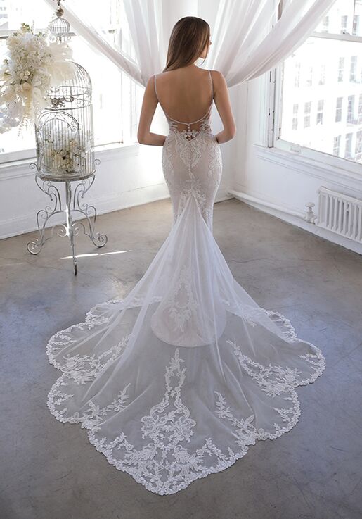 Blue by Enzoani Owen Mermaid Wedding Dress - 3