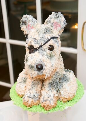 Pet Terrier Groom's Cake