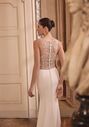 Justin Alexander Leonie Fit-and-Flare Wedding Dress - thumbnail - 2