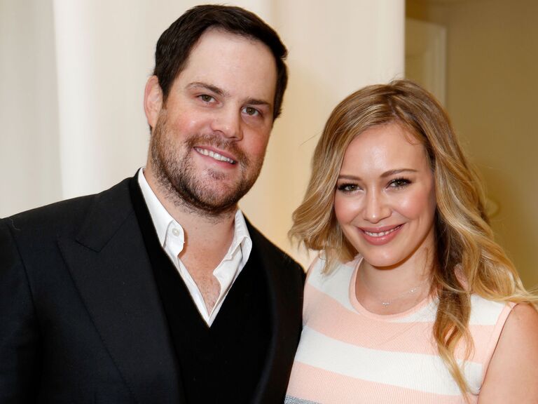 Hilary Duff and Mike Comrie