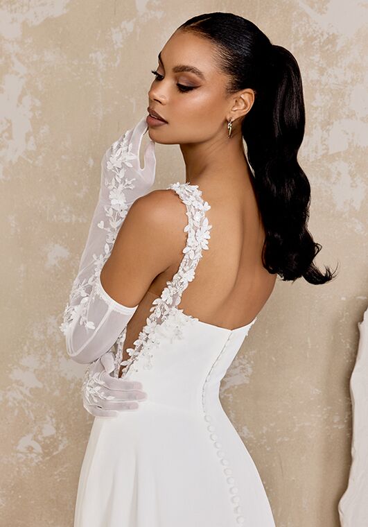 Justin Alexander Signature Frost A-Line Wedding Dress - 3