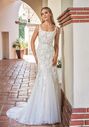 Jasmine Couture Naomi Fit-and-Flare Wedding Dress - thumbnail - 2