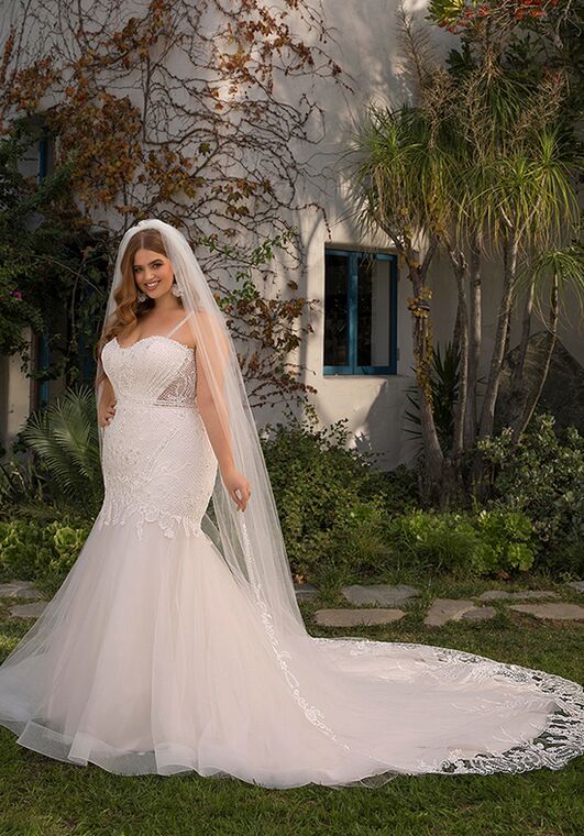 Beloved by Casablanca Bridal BL297 Tatum Mermaid Wedding Dress - 4