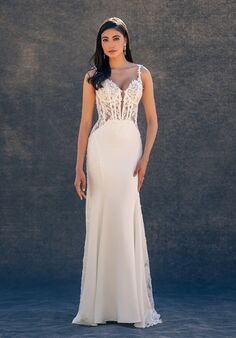 Allure Couture C723 Sheath Wedding Dress