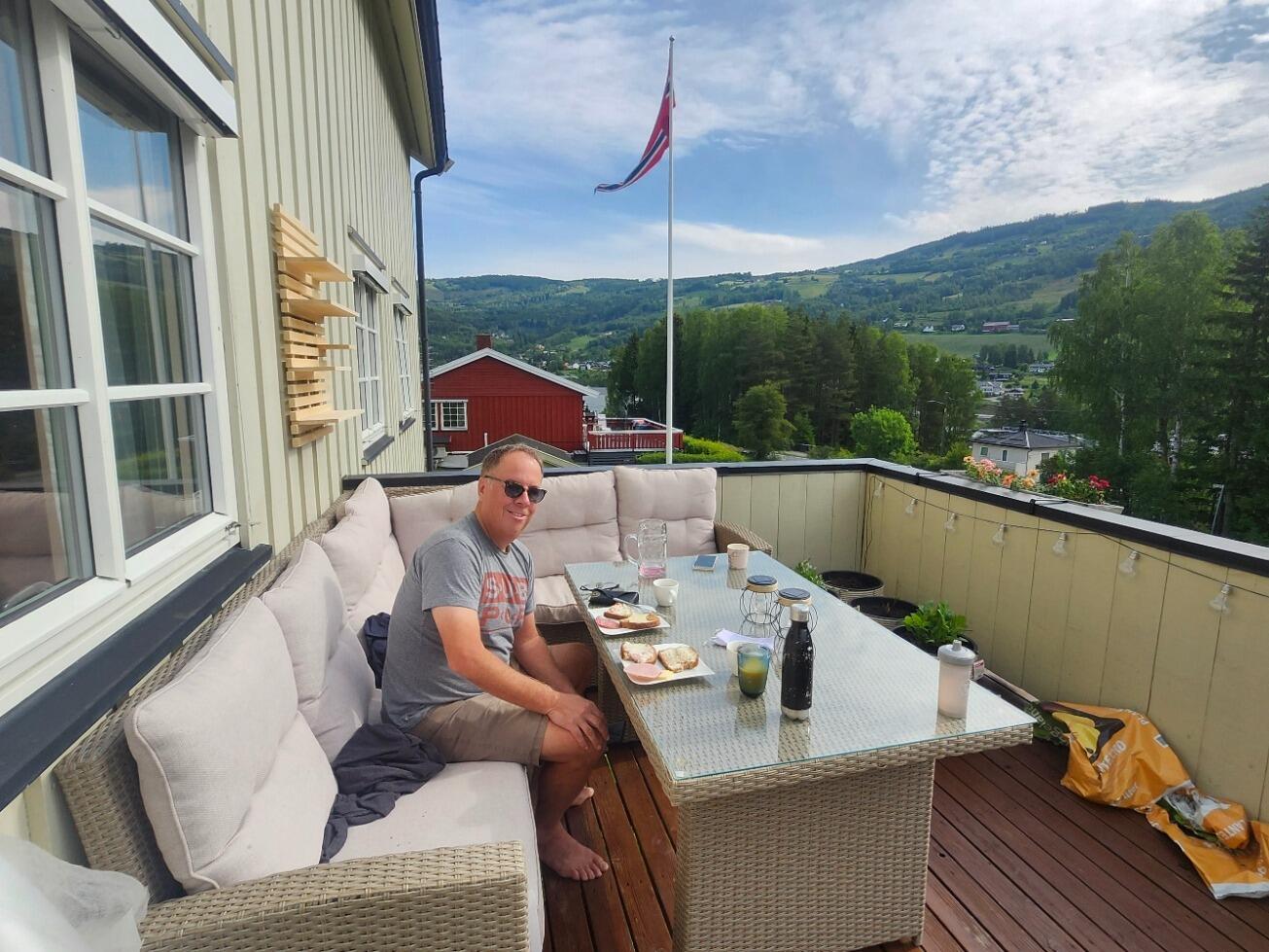 Visiting Ingrid in Norway