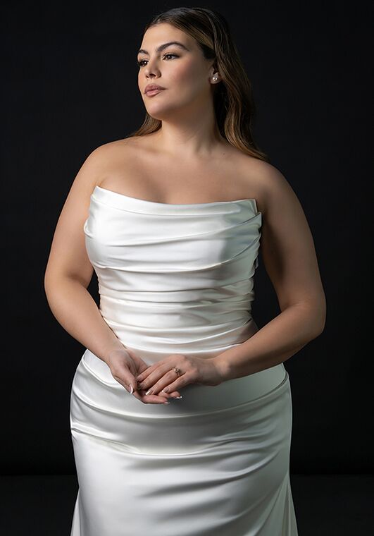 Martina Liana ML1874+ Column Wedding Dress - 4