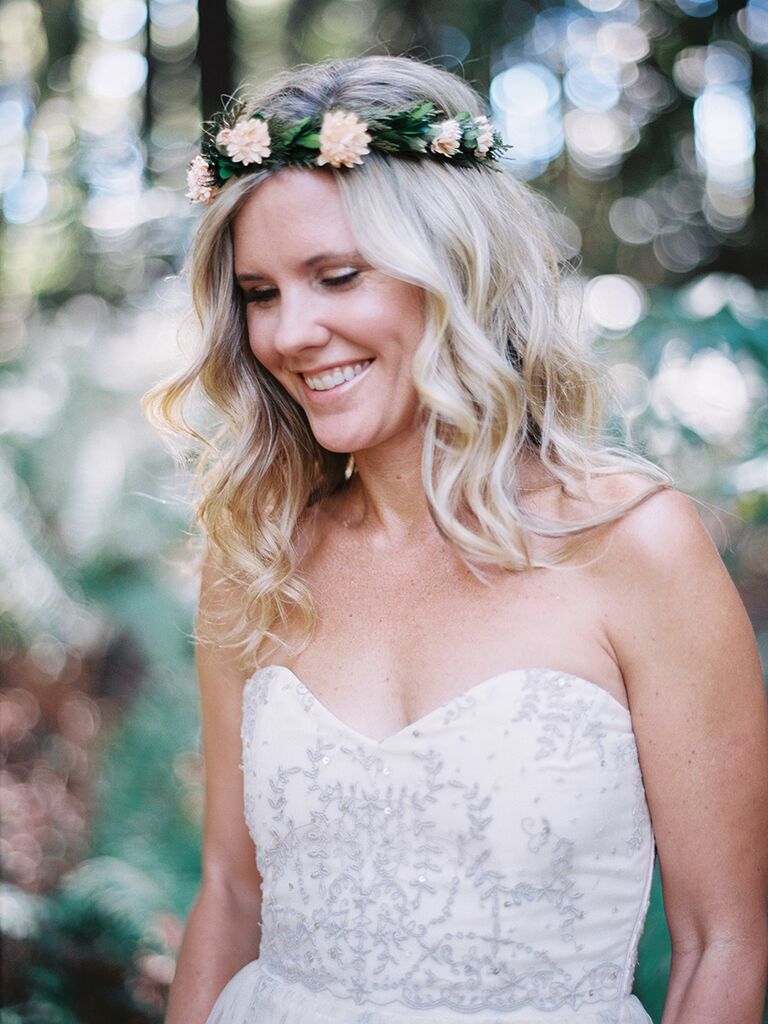 Woodland flower crown