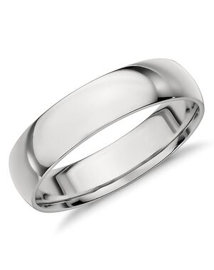 Blue Nile 601115P Platinum Wedding Ring