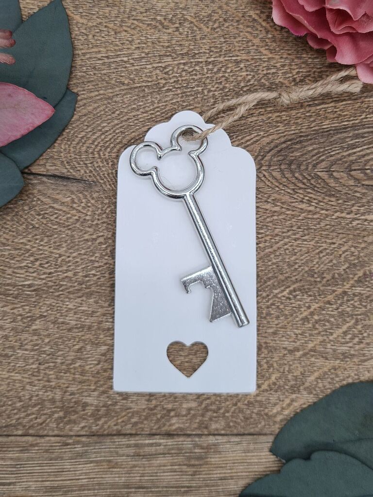etsy disney wedding favors mickey key bottle opener