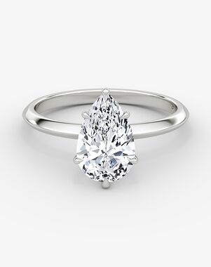 VRAI Classic Pear Cut Engagement Ring