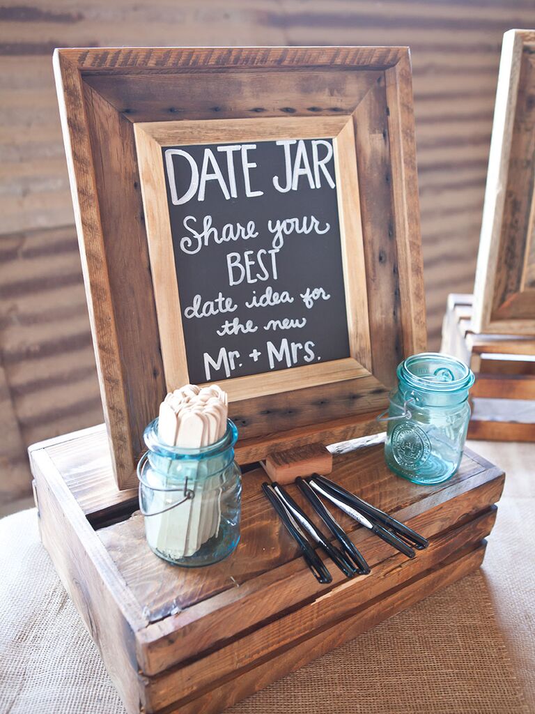 Interactive wedding game ideas guestbook