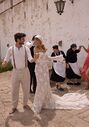 Dance of Puglia by LOVE by Ricca Sposa 25-025(2) Marinella Mermaid and Trumpet Wedding Dress - thumbnail - 4