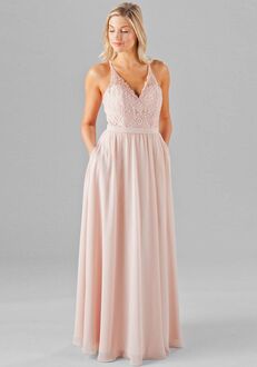 Kennedy Blue Iris V-Neck Bridesmaid Dress