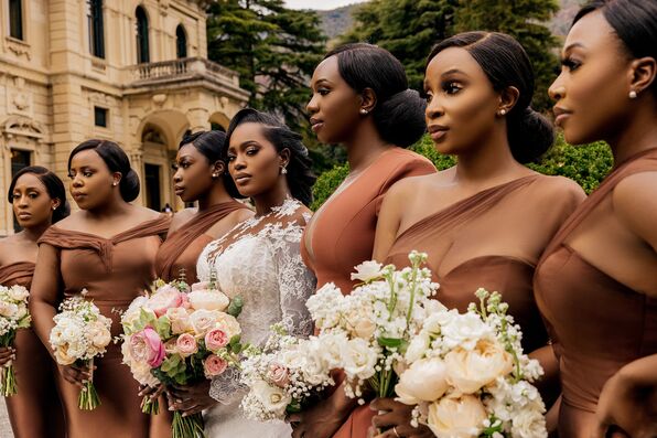 Brown Bridesmaid Dresses