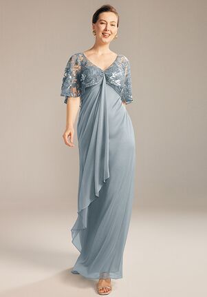 AW Bridal AW Marlena Dress Blue Mother Of The Bride Dress