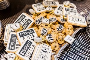 Cookie Spread with Personalized Music and Mixtape Icing