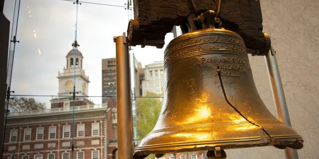 Picture of Liberty Bell & Independence Hall