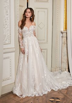 Val Stefani Princess A-Line Wedding Dress