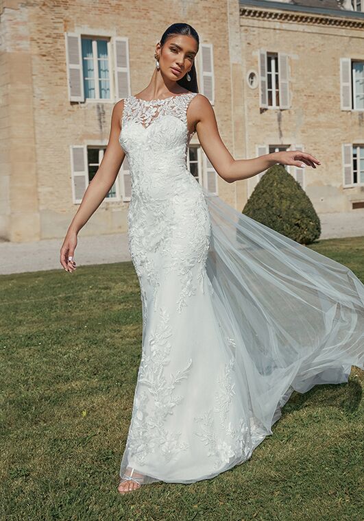 Sincerity Bridal 44453 Fit-and-Flare Wedding Dress - 5