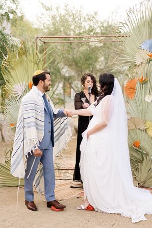 Jewish Wedding Ceremony at the Ace Hotel and Swim Club in Palm Springs