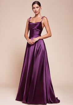 Ladivine BD104 Scoop Bridesmaid Dress