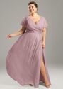 AW Bridal AW Ellison Dress V-Neck Bridesmaid Dress - thumbnail - 4