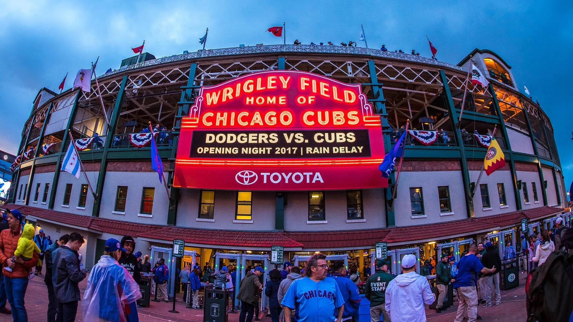 Picture of Cubs Game at Wrigley Field