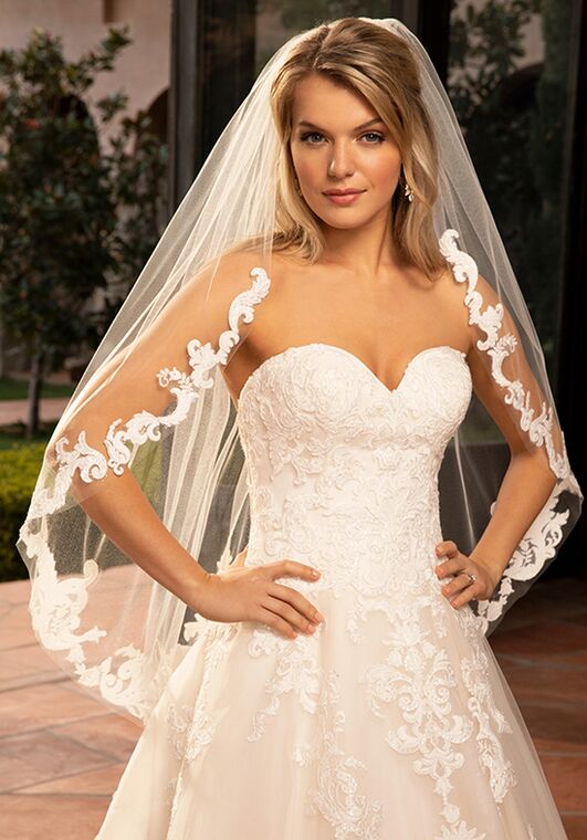 Casablanca Bridal 2383 Carmella A-Line Wedding Dress - 4