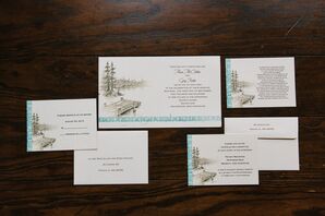 Lakeside Wedding Invitations