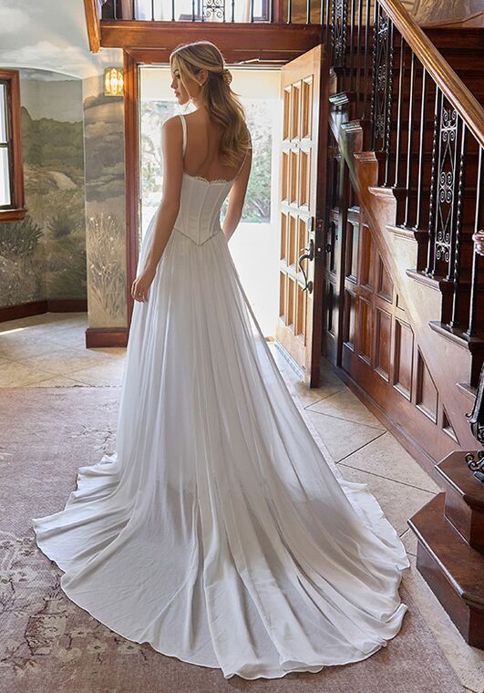 Essense of Australia D4483 A-Line Wedding Dress - 4