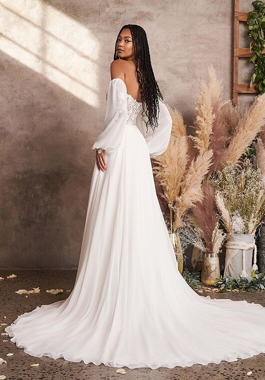 Lillian West 66228 A-Line Wedding Dress - 3