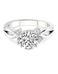Friendly Diamonds Unique Princess, Asscher, Cushion, Emerald, Pear, Radiant, Round, Oval Cut Engagement Ring