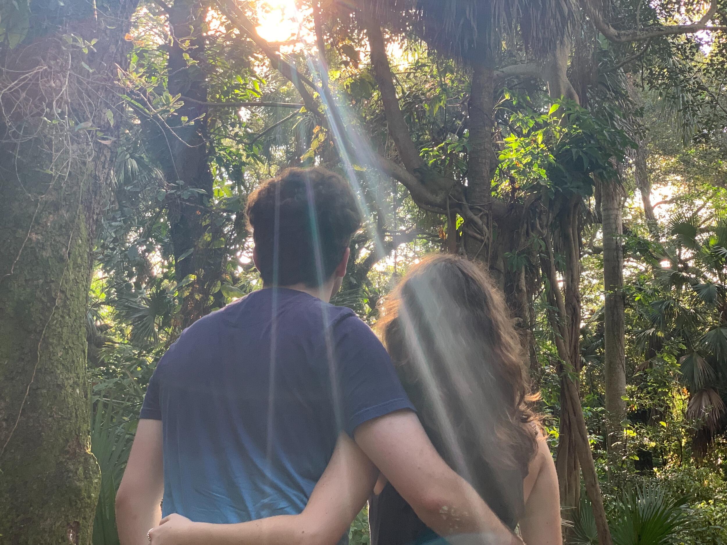 Picture of Our Story (written by the bride)