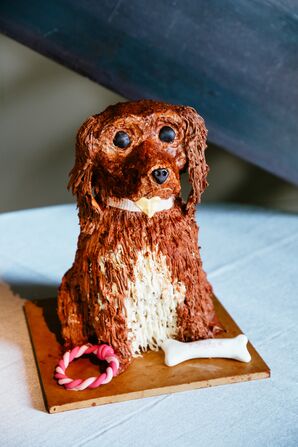 Pet Dog Groom's Cake