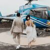 One Couple's Adventurous Helicopter Elopement in Kailua-Kona, Hawaii