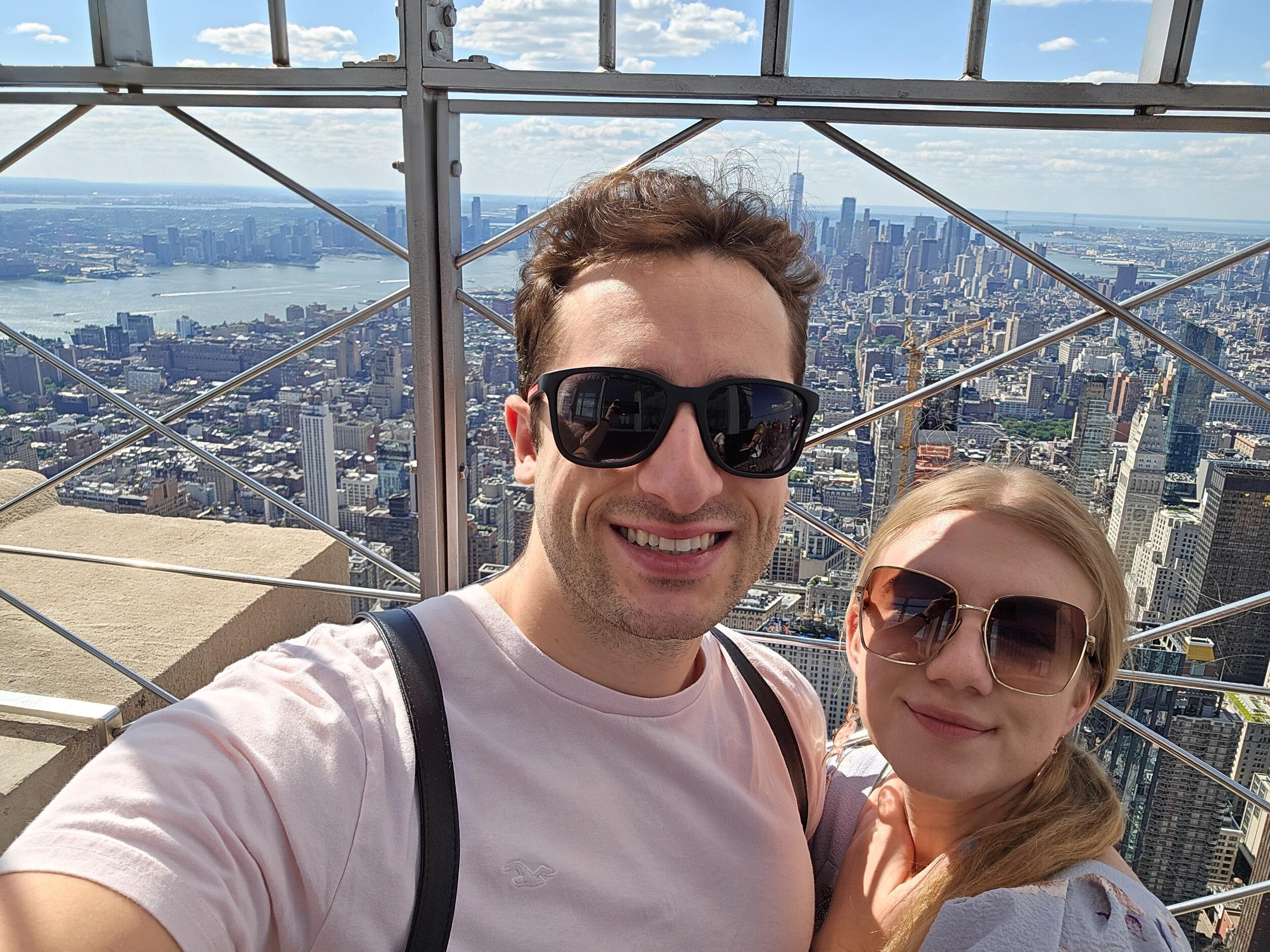 Went on our first vacation to New York City!